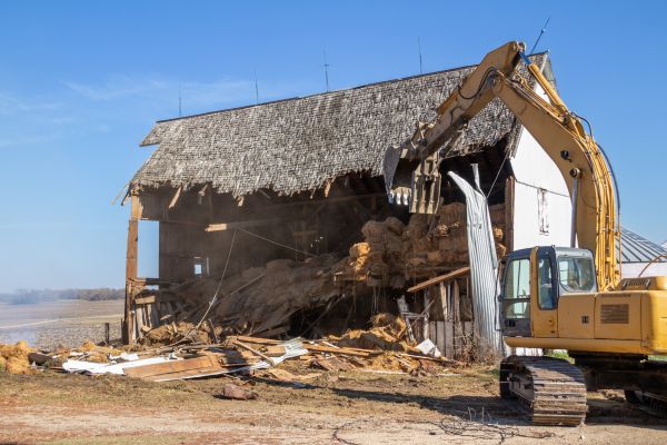 Barn Demolition in High Point