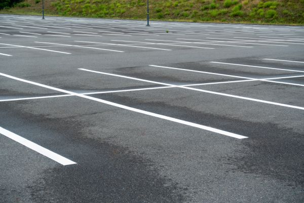 Parking Lot Line Marking