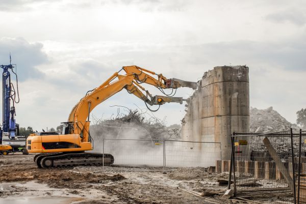 Silo Demolition in High Point