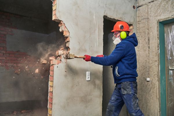 Concrete Wall Demolition in High Point