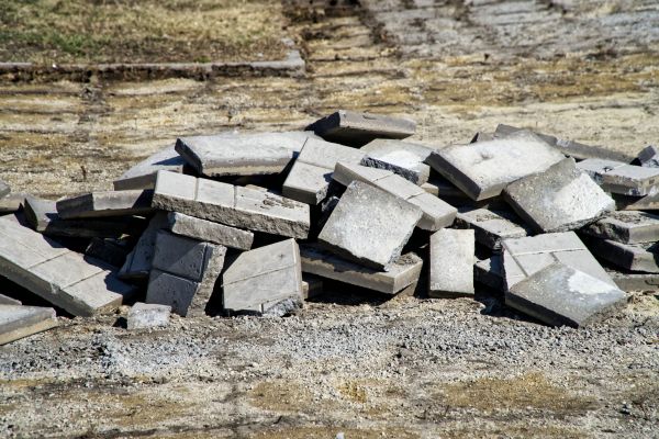 Patio Slab Demolition in High Point