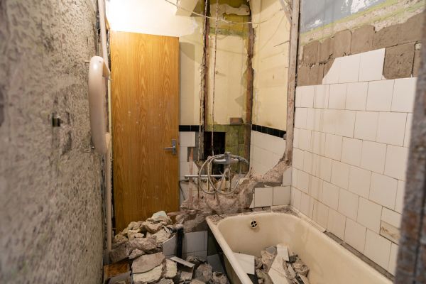 Shower Tile Demolition in High Point