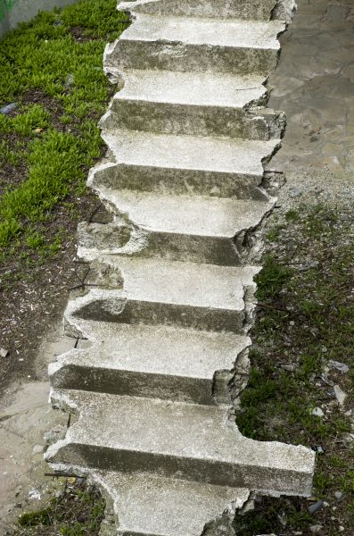Concrete Steps Demolition in High Point